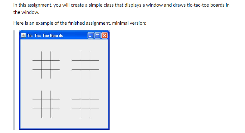 Solved Using JavaScript and GUI to code Tic Tac Toe boards | Chegg.com