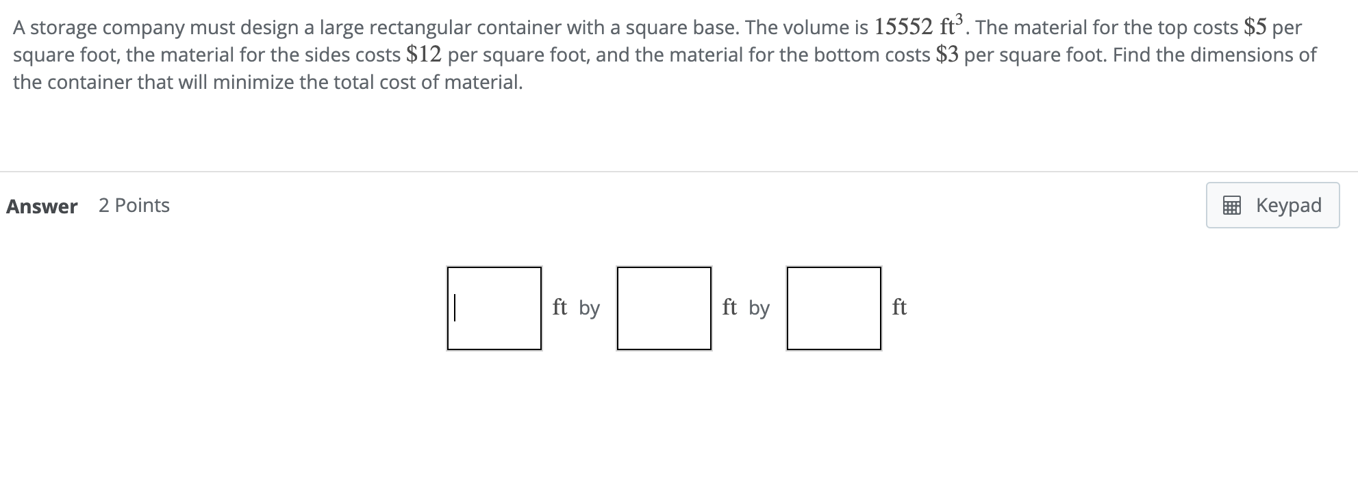 Square Container 6.125x6.5x3.25 500ct