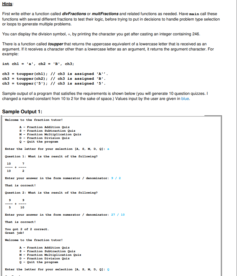 Solved The addition, subtraction, multiplication, and | Chegg.com