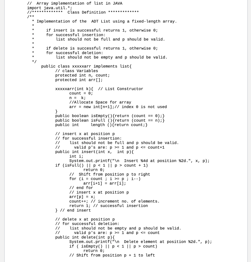 Solved It does not read input from System.in. i.e. command | Chegg.com