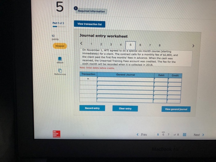 Solved Required Information Problem 3-3A Preparing adjusting | Chegg.com