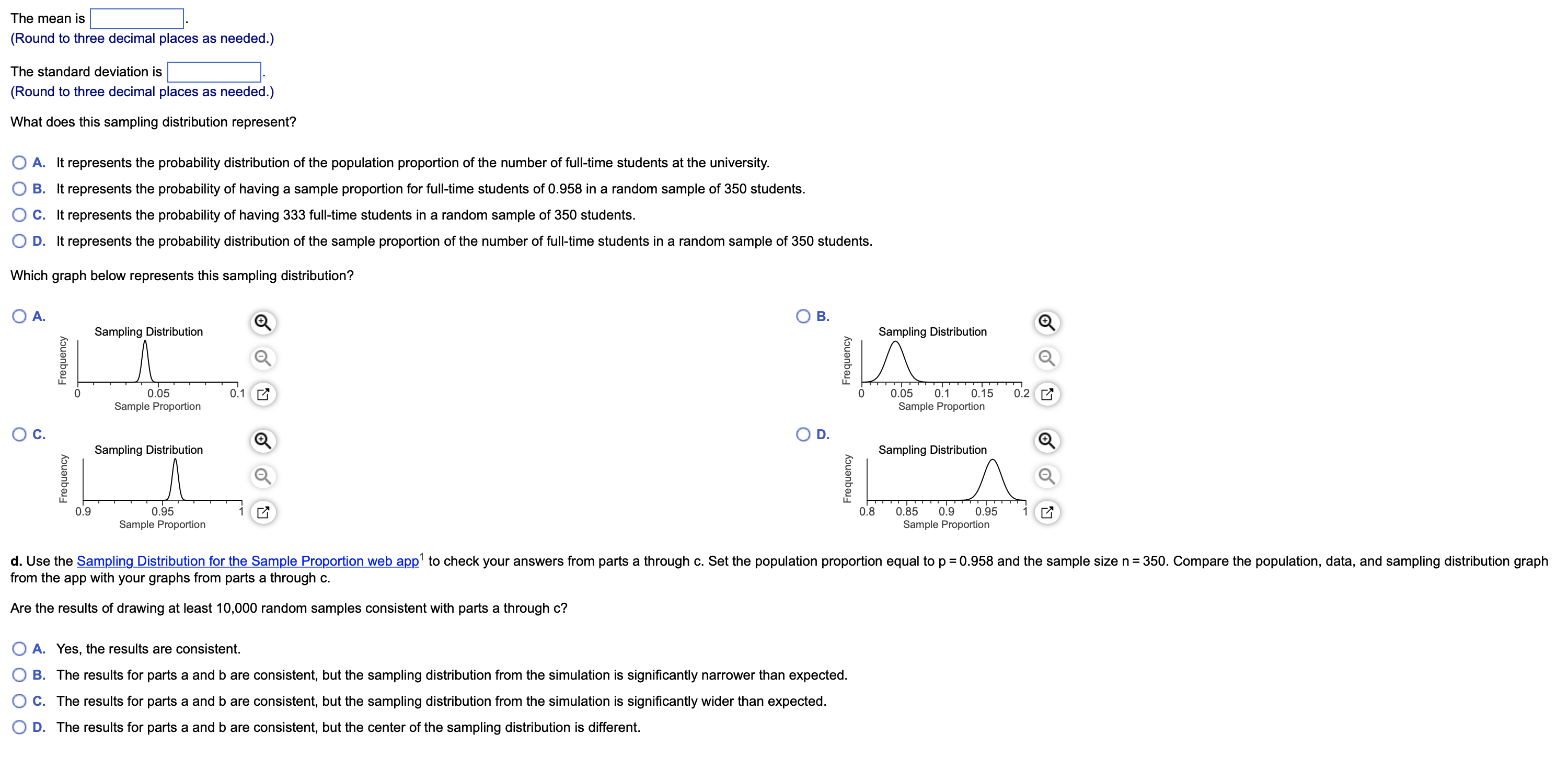 Solved B. Describe The Data Distribution. Sketch A Graph | Chegg.com