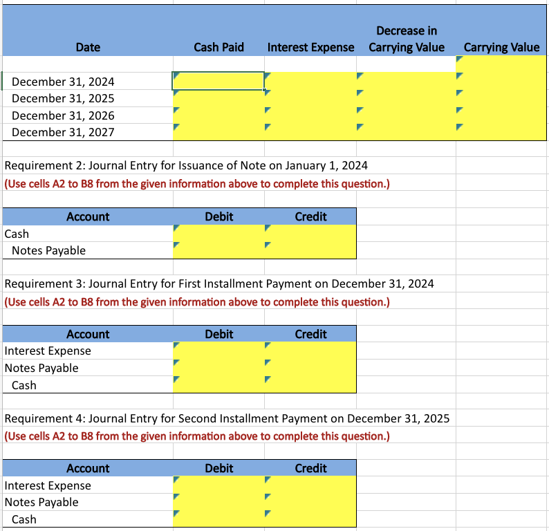 Solved On January 1 2024 A Company Borrows Cash From A Chegg Com   PhpwN4y1M