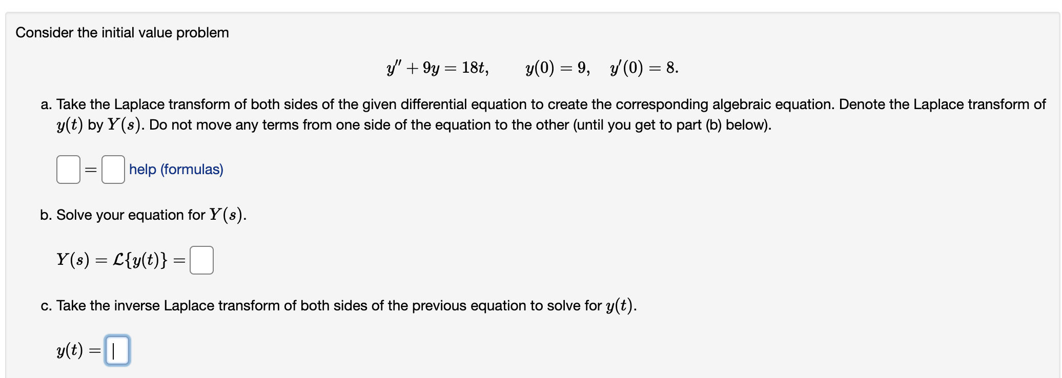 Solved Consider the initial value problem | Chegg.com