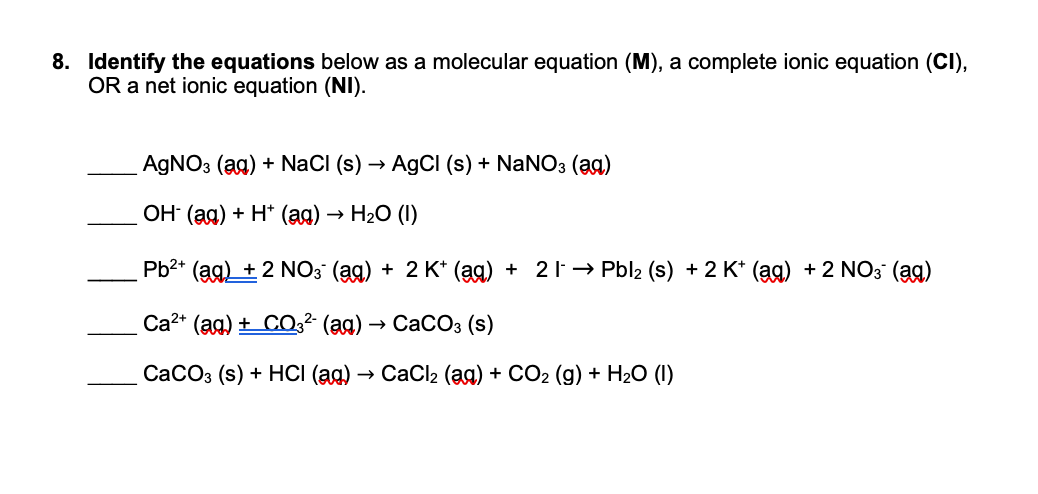 how-to-find-net-ionic-equation-from-molecular-equation