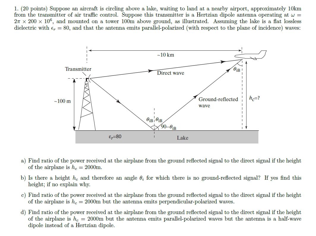 1 Points Suppose An Aircraft Is Circling Abo Chegg Com