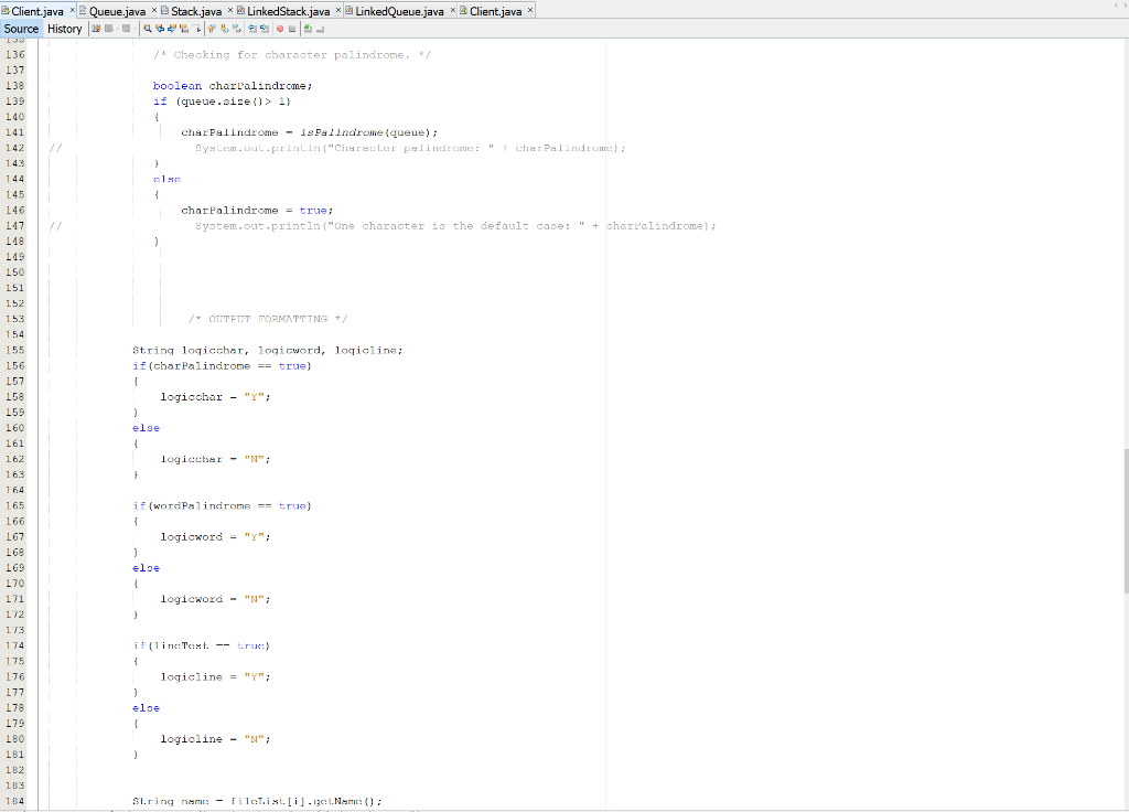 JAVA HELP. Code won't work. I am doing an assignment | Chegg.com