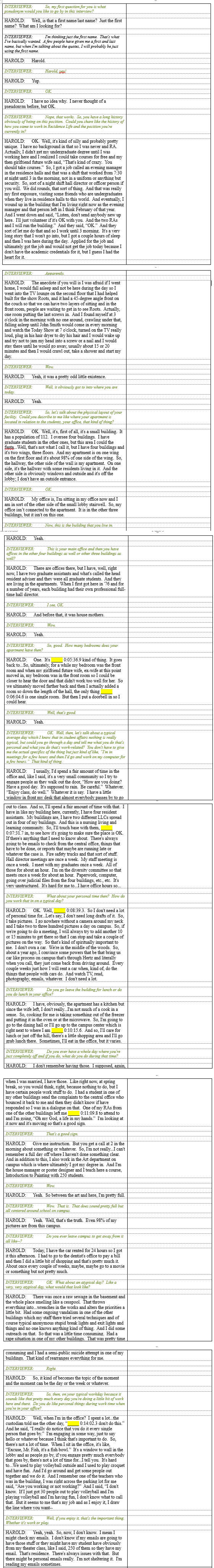 Qualitative Data Analysis Code the interview | Chegg.com