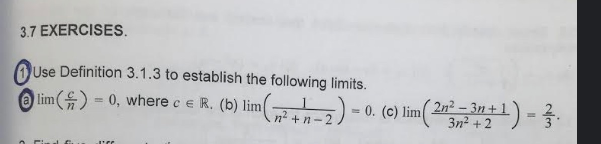 Solved Intro to Real Analysis Question: Can someone help | Chegg.com