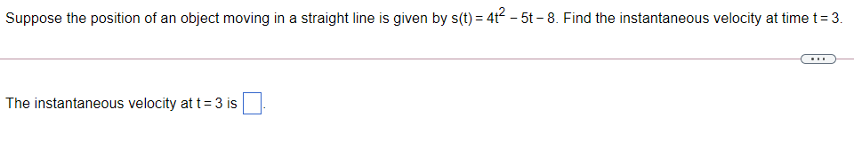 Solved Suppose The Position Of An Object Moving In A | Chegg.com