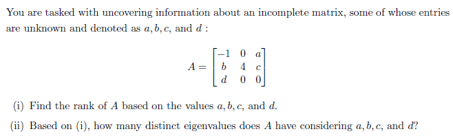 Solved You are tasked with uncovering information about an | Chegg.com