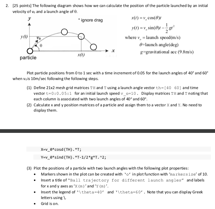 2 25 Points The Following Diagram Shows How We Can Chegg Com