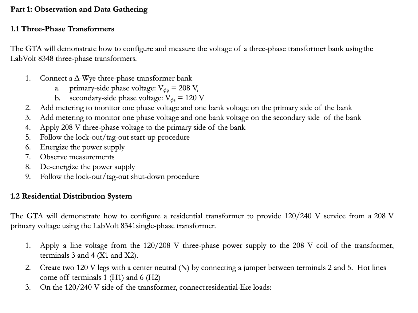 Solved Part 1 Observation And Data Gathering 1 1 Chegg Com