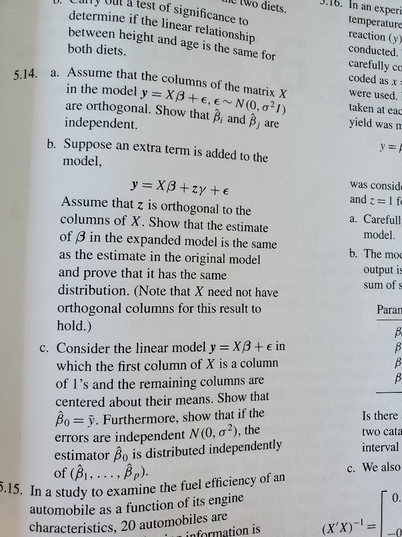 Solved We Wo Diets Lay Uut A Test Of Significance To Det Chegg Com