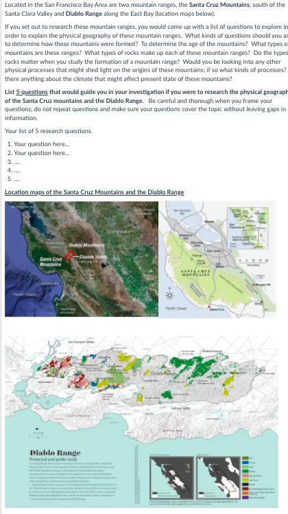 Solved Located in the San Francisco Bay Area are two Chegg