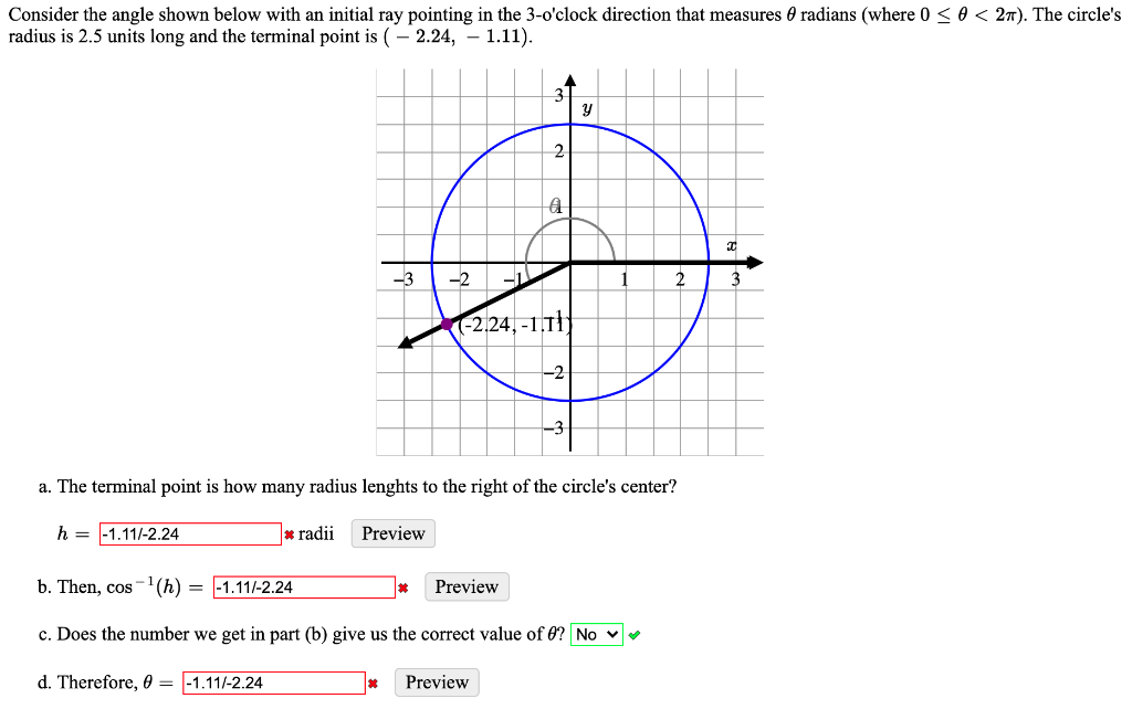 Solved Consider the angle shown below with an initial ray | Chegg.com