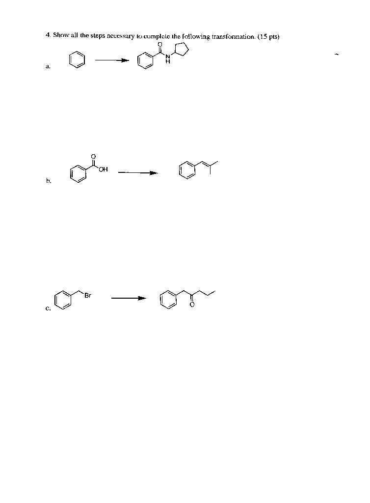Solved 4. Show all the steps necessary to complete the | Chegg.com