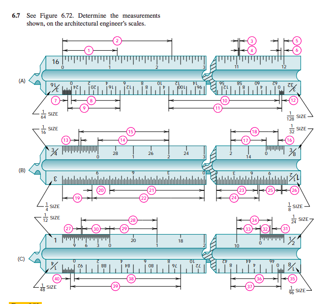 Reading Measurements on the Architect Scale, 62 plays