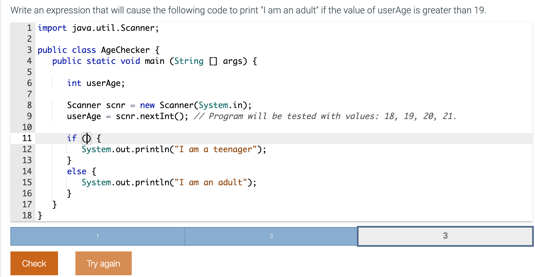 Solved Write an expression that will cause the following | Chegg.com