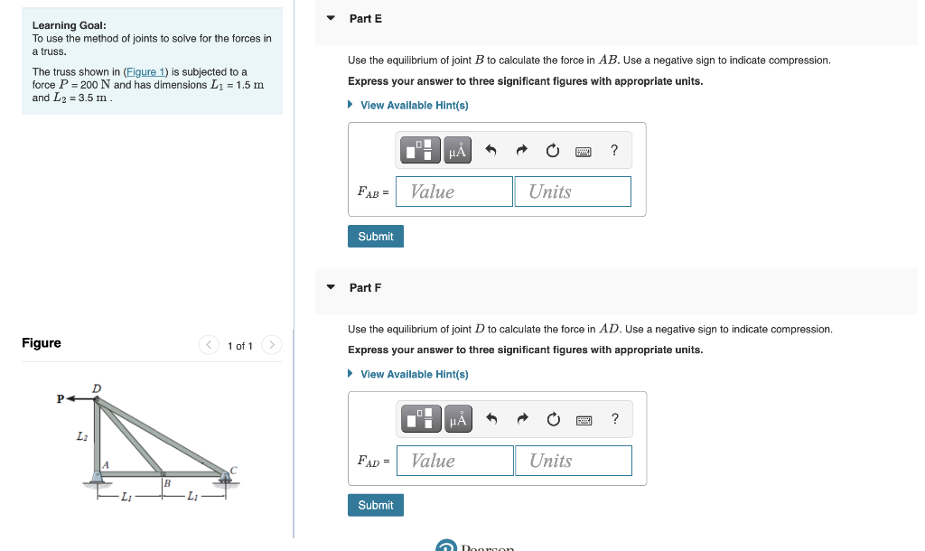 Solved Review Part A Learning Goal: To Use The Method Of | Chegg.com