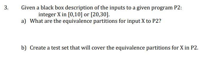Solved 3. Given a black box description of the inputs to a | Chegg.com