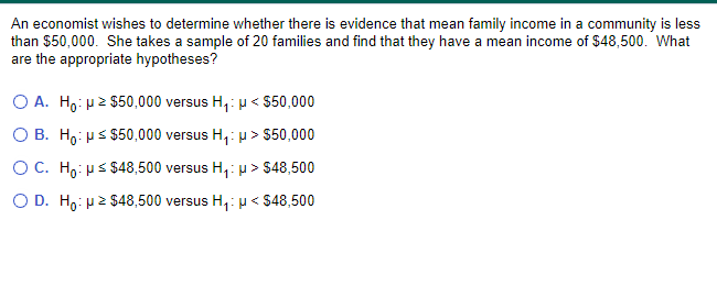 Solved An economist wishes to determine whether there is | Chegg.com
