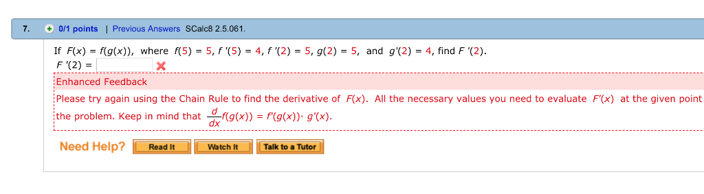 Solved If Fx Fgx Where F5 5 F 5 4 F 2 2096