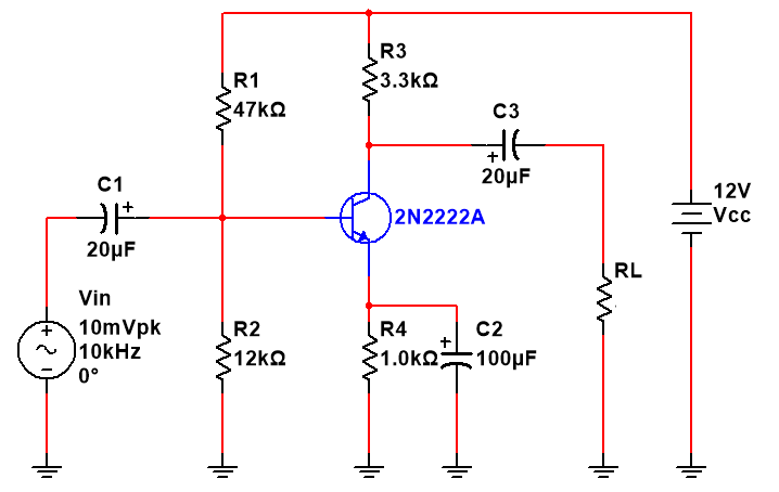 Solved 1. Refer To The Following Common-emitter 