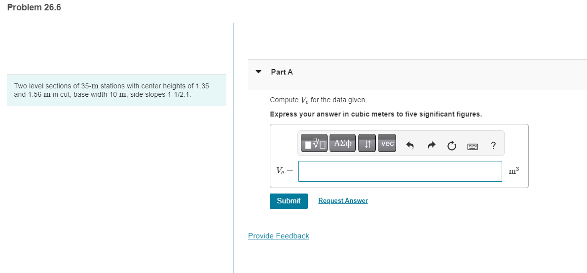 Solved Two level sections of 35−m stations with center | Chegg.com