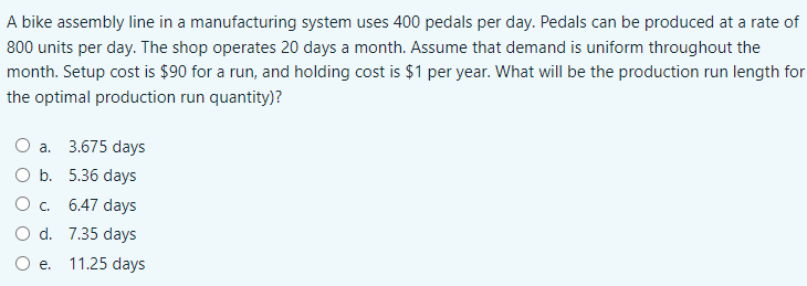 cycle assembly cost