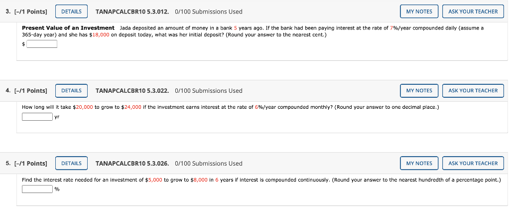 Solved I've been working on all these questions for the past | Chegg.com