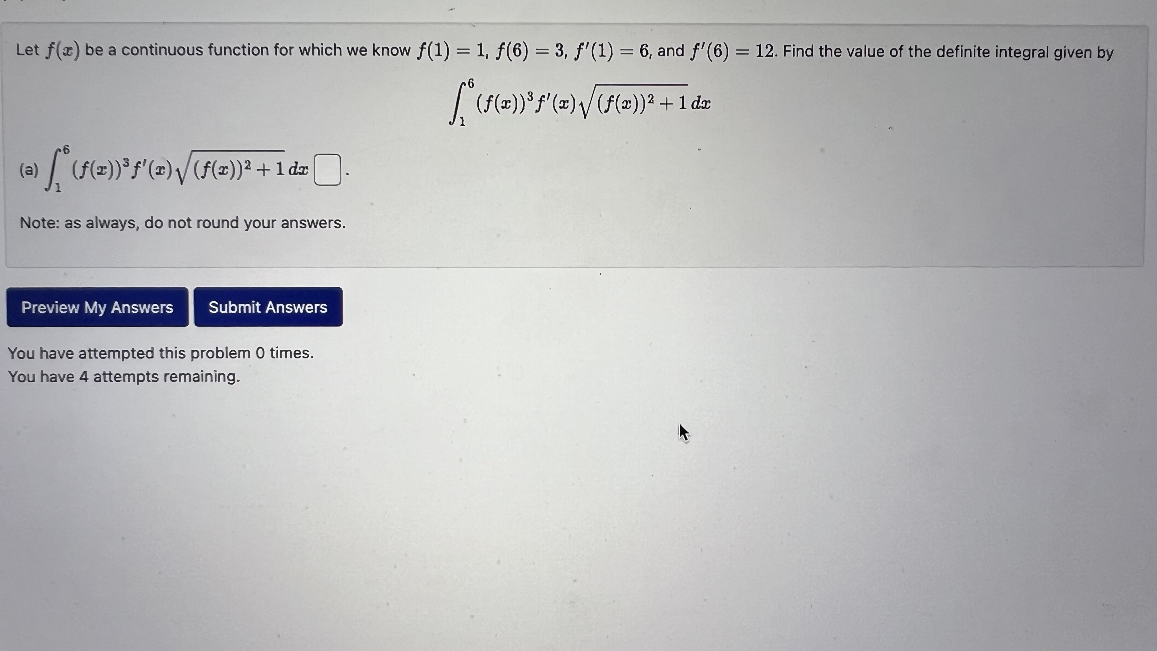 Solved Let F(x) Be A Continuous Function For Which We Know | Chegg.com