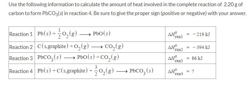 Solved Use the following information to calculate the amount | Chegg.com