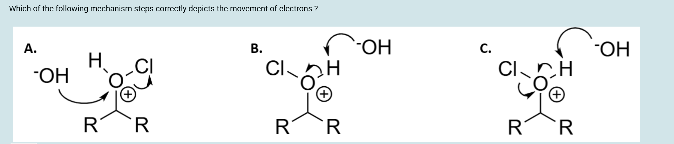 Solved Which of the following mechanism steps correctly | Chegg.com