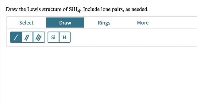 sih4 lewis structure