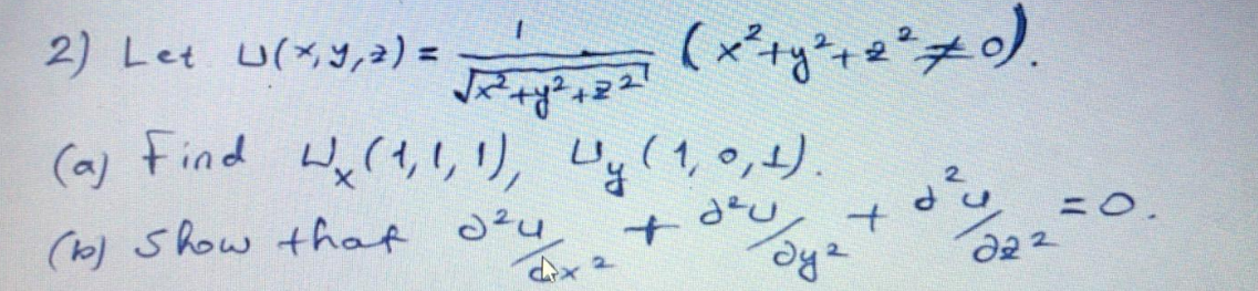 Solved Ty2 2) Let U(४,५,३) - उत्प (a) Find (1,1,1), 