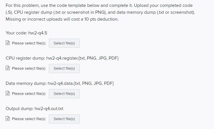 Solved For this problem, use the code template below and | Chegg.com