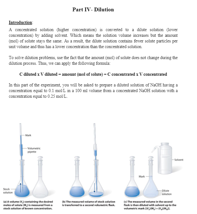 Part I Preparation of primary standard KHP solution