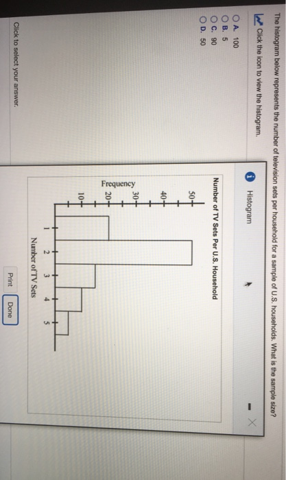 Solved The Histogram Below Represents The Number Of Chegg