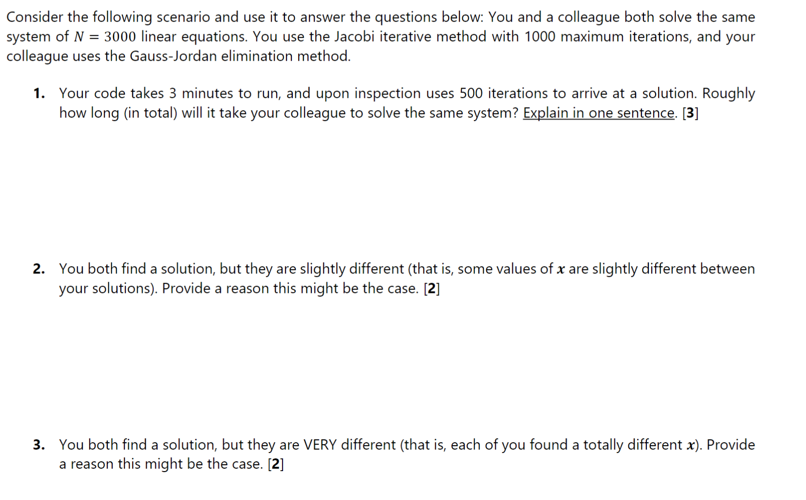 Solved Consider The Following Scenario And Use It To Answer | Chegg.com