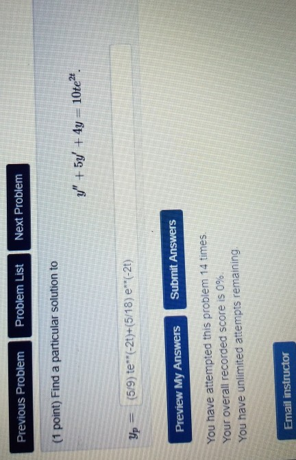 Solved Previous Problem 1 Problem List | Next Problem (1 | Chegg.com