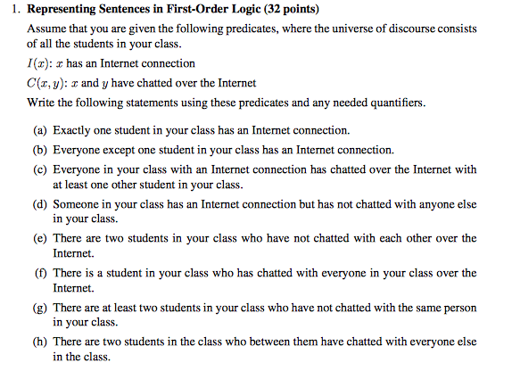 solved-1-representing-sentences-in-first-order-logic-32-chegg