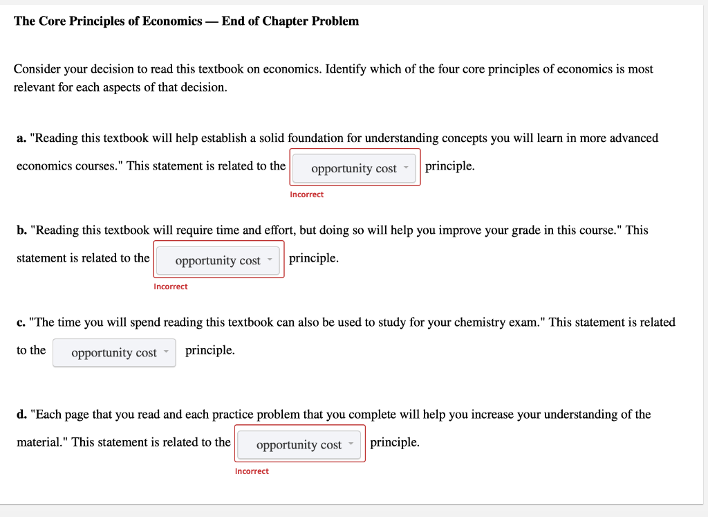 What Are The 6 Core Principles Of Economics