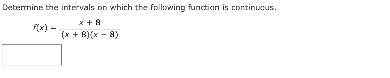 Solved Determine The Intervals On Which The Following