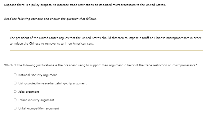 Solved Suppose There Is A Policy Proposal To Increase Trade | Chegg.com