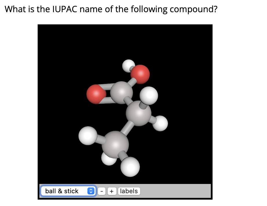 What is the IUPAC name of the following compound?