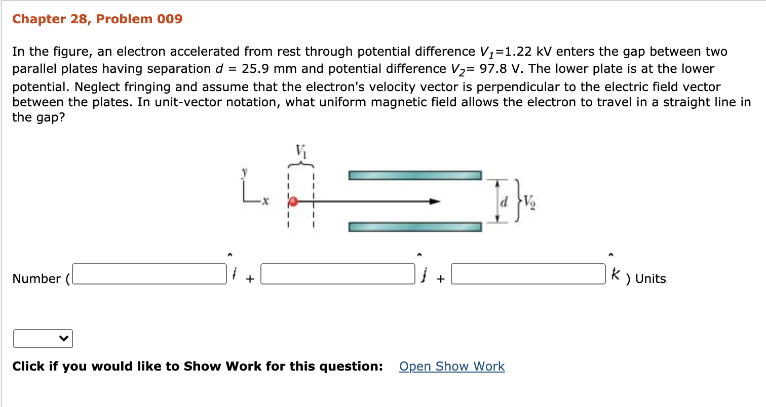 Solved In The Figure, An Electron Accelerated From Rest | Chegg.com