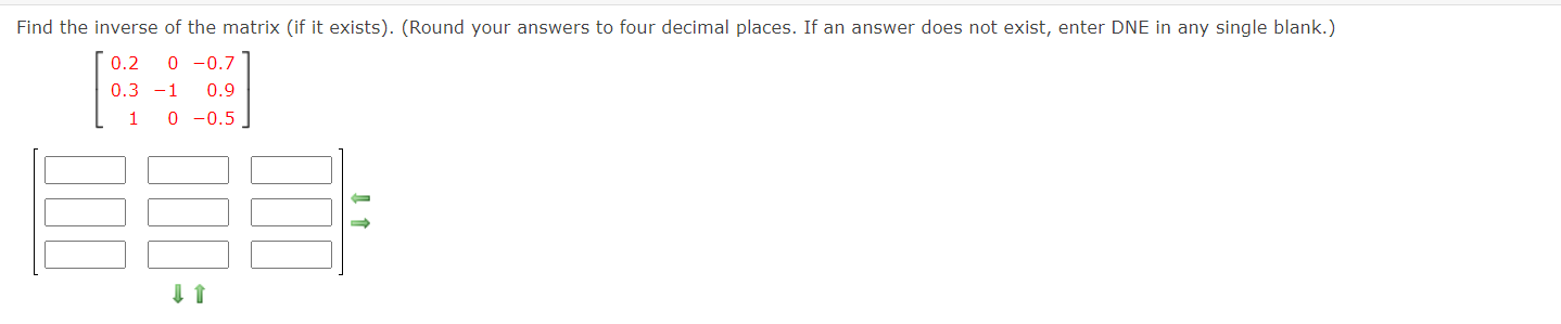 Solved: Decimal Places In Matrix – TRXP