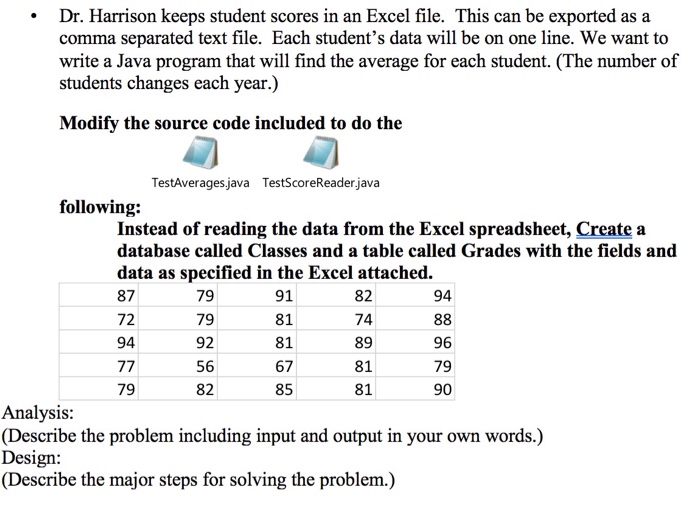 I need help with this java project. | Chegg.com