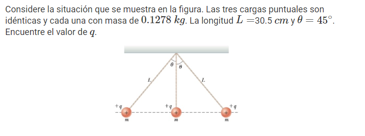 Solved Las Tres Cargas Puntuales Son Idénticas Y Cada Una | Chegg.com